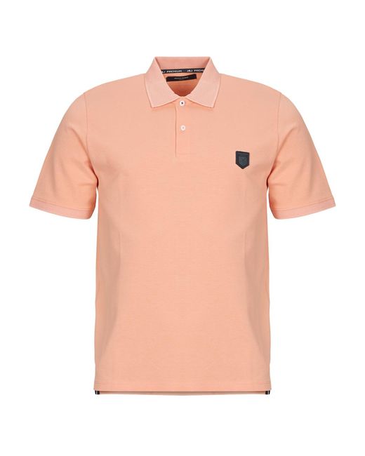 Jack & Jones Orange Polo Shirt Jprblurise Polo for men
