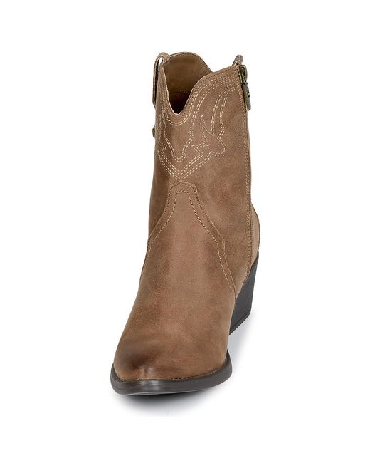 MTNG Brown Low Ankle Boots 54910