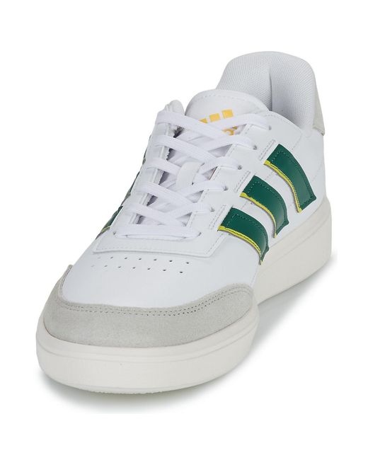 Adidas White Shoes (trainers) Courtblock for men