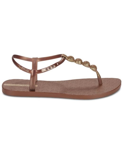 Ipanema Brown Flat Sandals Class Easy On Glow