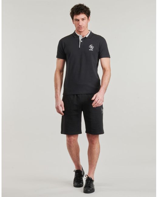 Guess Black Shorts Clovis for men