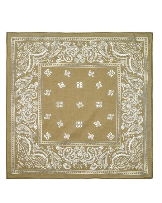 HUGO Metallic Scarf 2 Bandana_pack_m for men