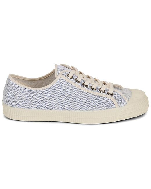 Novesta White Shoes (trainers) Star Master Herringbone