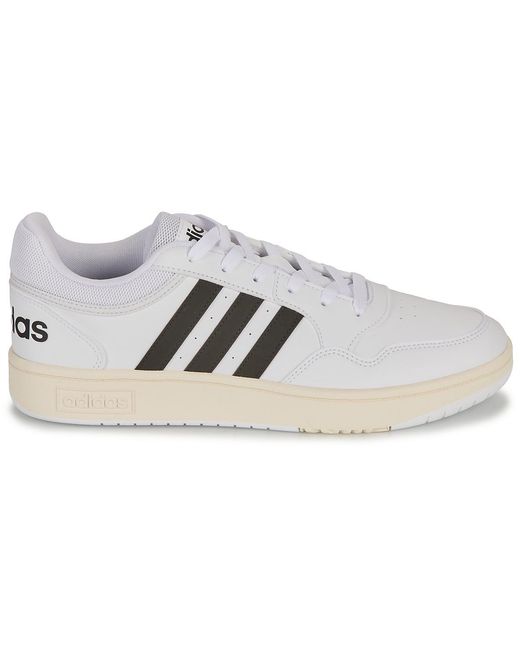 Adidas White Shoes (trainers) Hoops 3.0