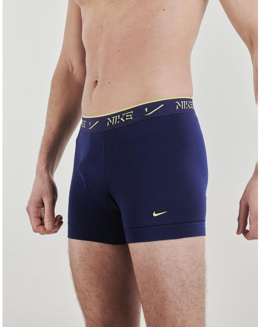 Nike Blue Boxer Shorts Cotton Trunk Strc X3 for men