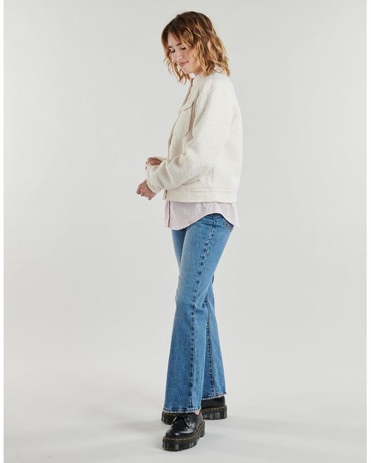 Vero Moda White Jacket Vmjossy Ls Boucle Jacket