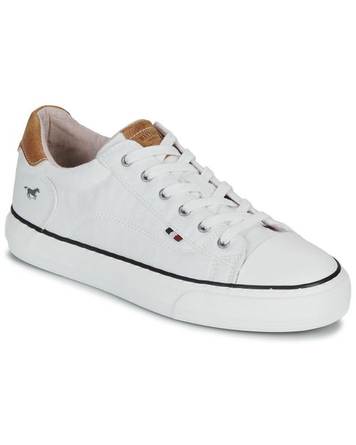 Mustang White Shoes (trainers) 1272307