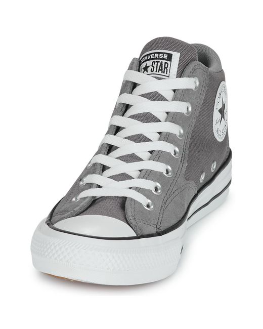 Converse Gray Shoes (high-top Trainers) Chuck Taylor All Star Malden Street Canvas Suede for men