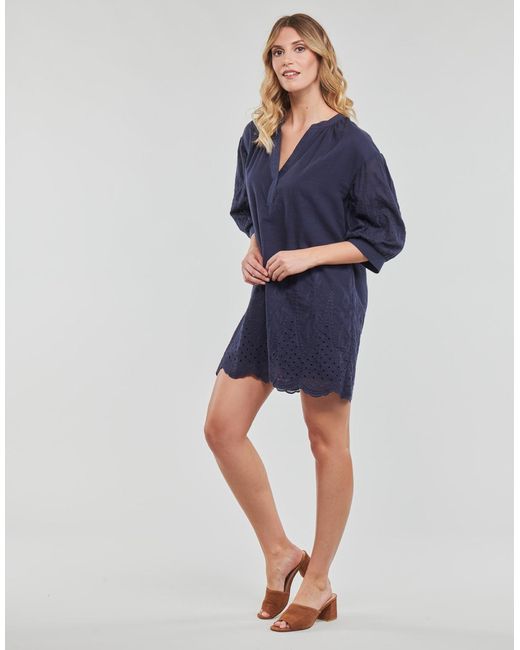 Betty London Blue Dress Nelcote