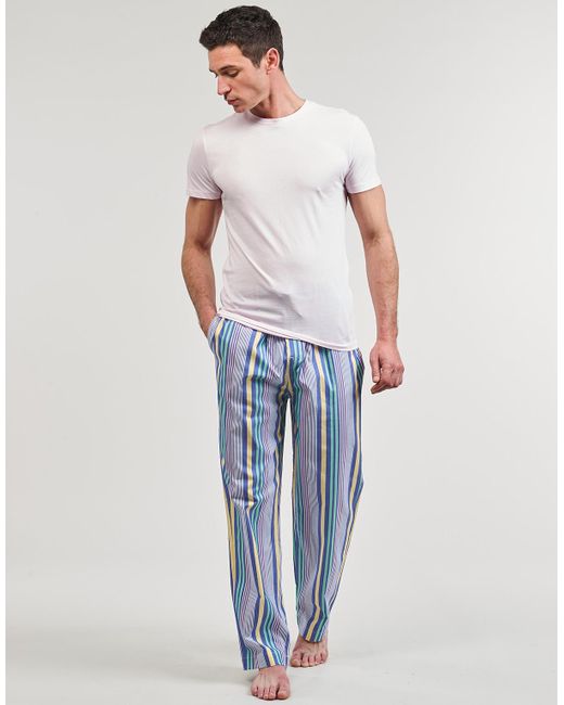 Polo Ralph Lauren Blue Sleepsuits Pj Pant-sleep-bottom for men