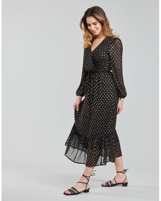 Betty London Black Vilette Long Dress