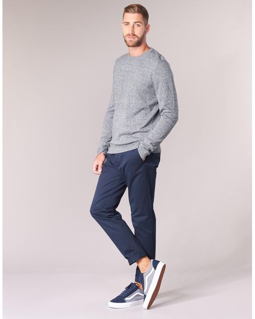 Jack & Jones Gray Jjebasic Sweater for men
