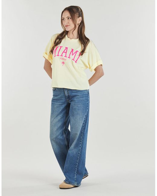 ONLY Yellow T Shirt Onlmindy Life