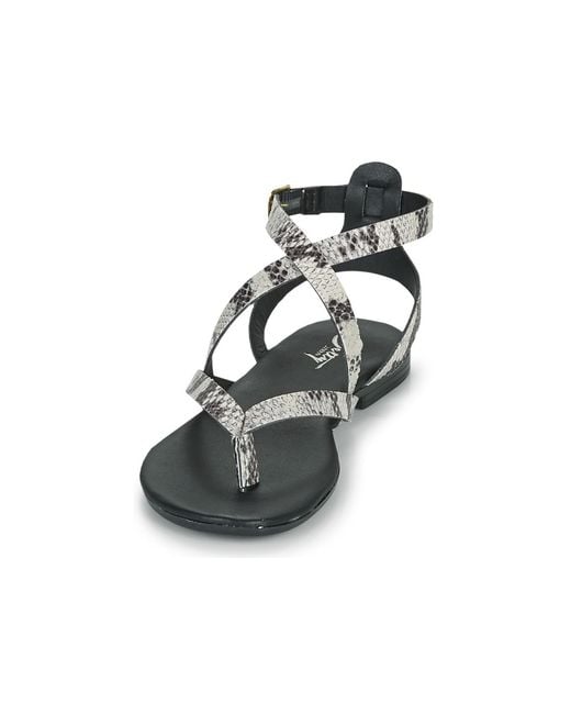 Betty London Black Heeled Sandals Opalace