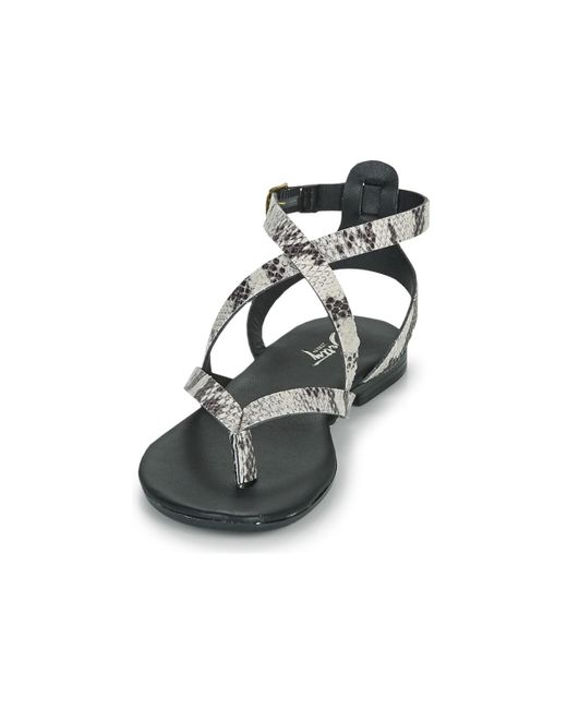 Betty London Black Heeled Sandals Opalace