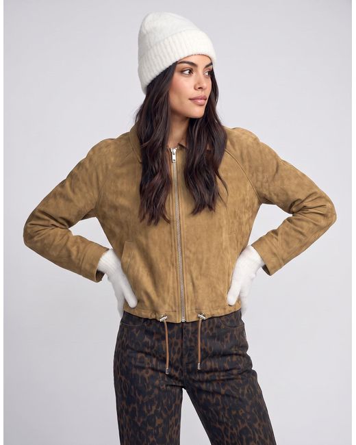 ONLY Green Jacket Onllixa L/s Faux Suede