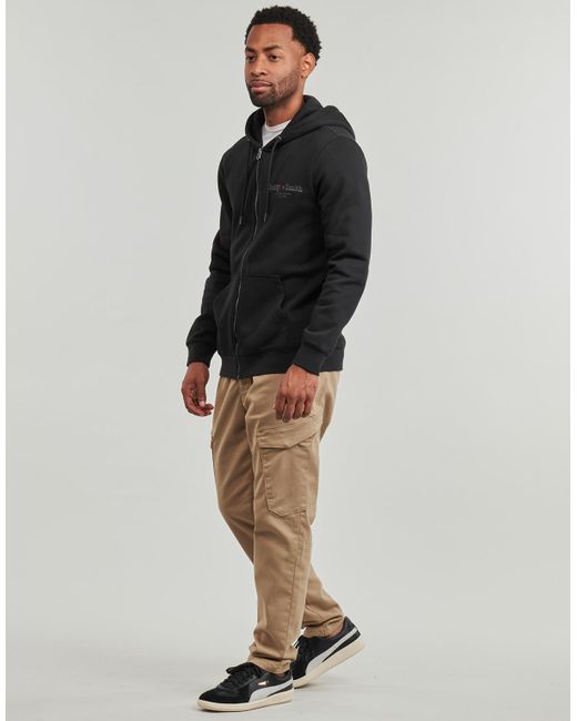 Teddy Smith Black Cardigans Giclass Jim Hz for men