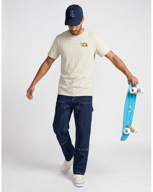 Element White T Shirt Timber Van Ss for men