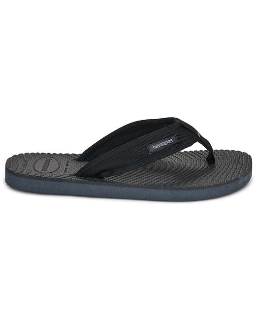 Havaianas Black Flip Flops / Sandals (shoes) Surfer Coast for men