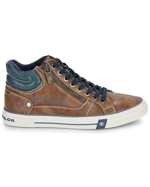 Tom Tailor Blue Shoes (high-top Trainers) Binusa for men