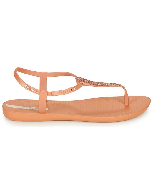 Ipanema Brown Flat Sandals Class Pop
