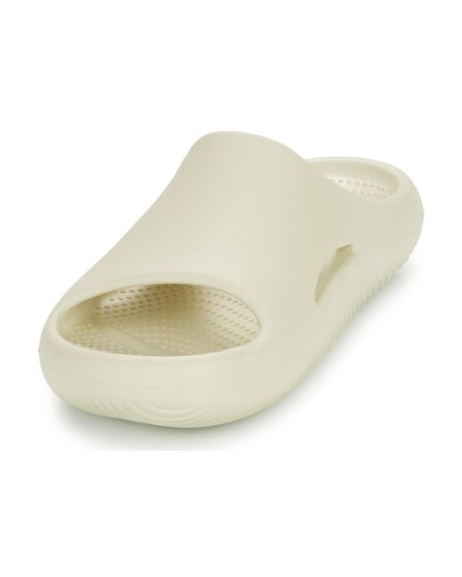 CROCSTM White Tap-dancing Mellow Recovery Slide for men