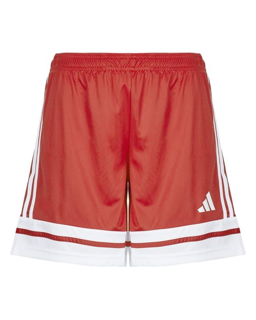 Adidas Red Shorts Football