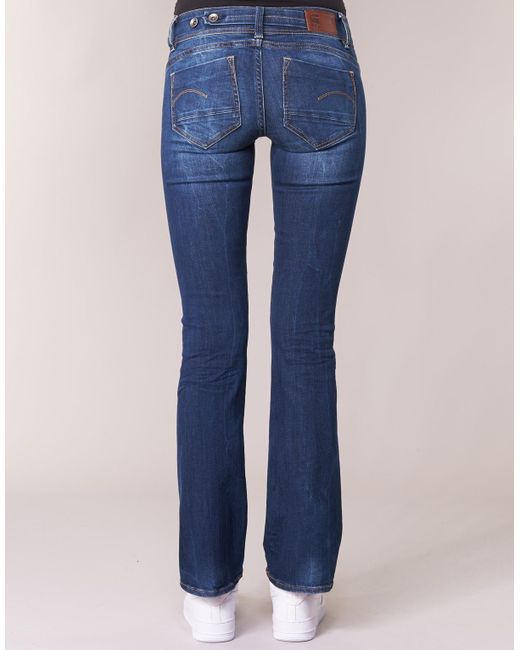 G-Star RAW Denim Midge Saddle Mid Bootleg Bootcut Jeans in Blue - Save 27%  - Lyst