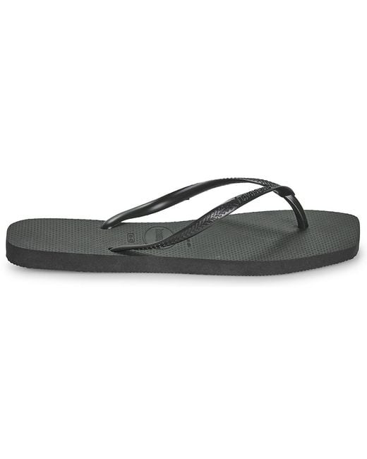 Havaianas Black Flip Flops / Sandals (shoes) Square