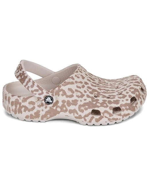 CROCSTM Pink Clogs (shoes) Classic Pop Animal Clog