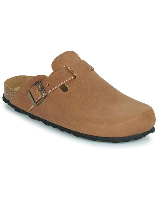 Casual Attitude Brown Clogs (shoes) Miloss