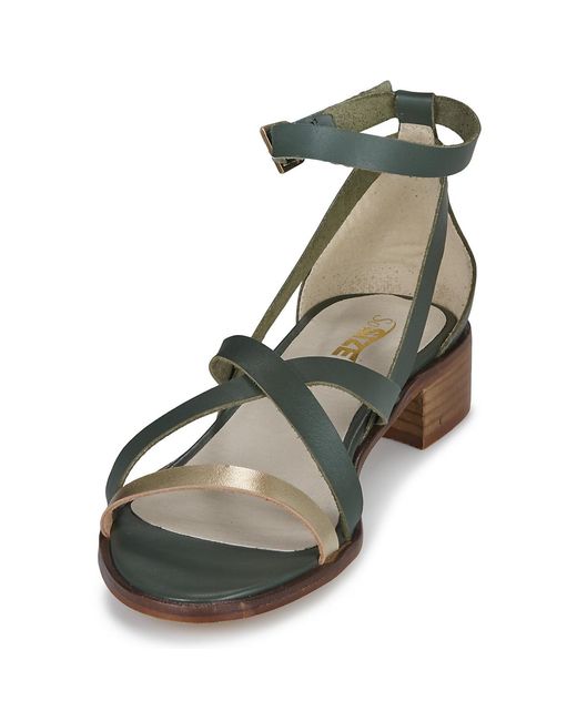 So Size Metallic Flat Sandals Rossi