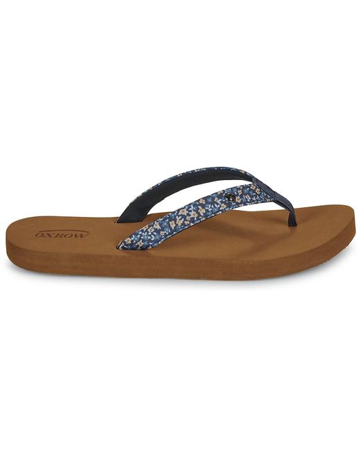 Oxbow Blue Flip Flops / Sandals (shoes) S1venice