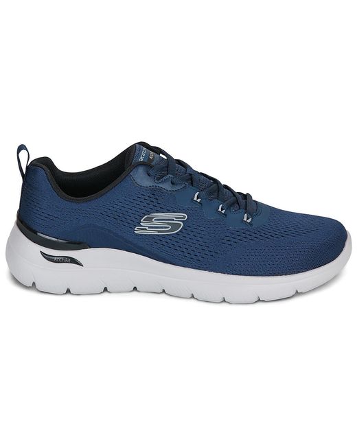Skechers Blue Shoes (trainers) Arch Fit Summits for men