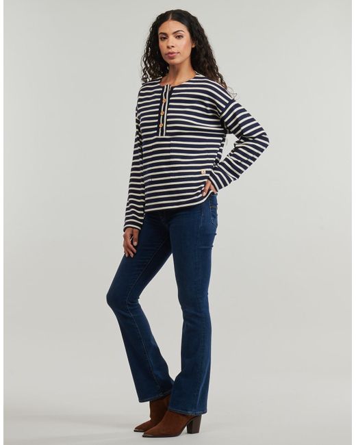 Armor Lux Blue Blouse Marniere Tunisienne Heritage