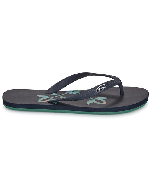 Oxbow Blue Flip Flops / Sandals (shoes) S1tagtan for men