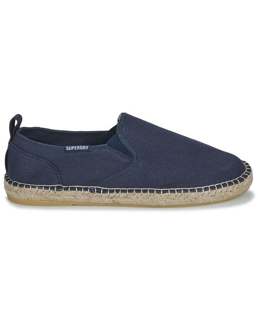 Superdry Blue Espadrilles / Casual Shoes Canvas Espadrille Shoe for men
