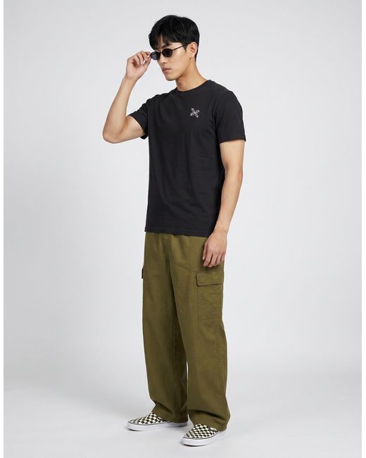 Oxbow Black T Shirt S2tabula for men