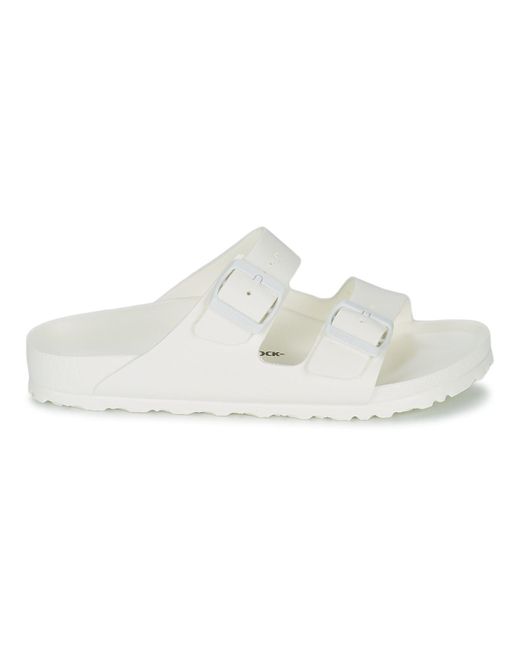 birkenstock 2 strap white