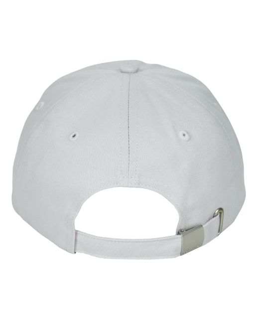 Calvin Klein Gray Cap Embroidered Monogram Cap
