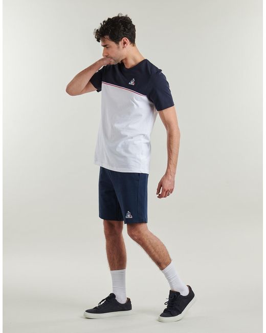 Le Coq Sportif Blue T Shirt Tri Sp Tee Ss N°1 M for men