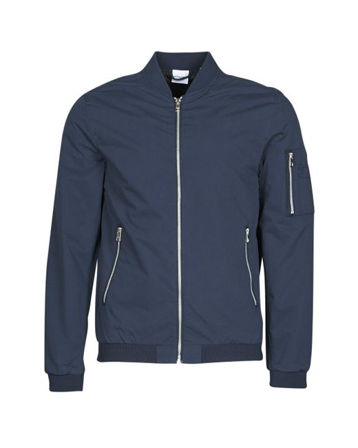 Jack & Jones Blue Jjerush Jacket for men