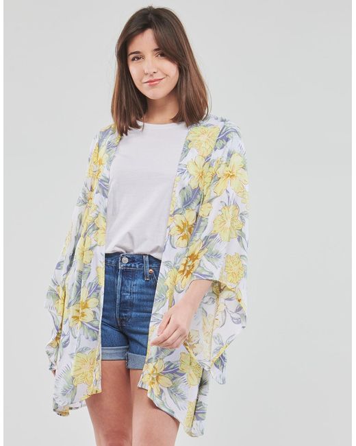 Rip Curl Blue Jacket Always Summer Kimono