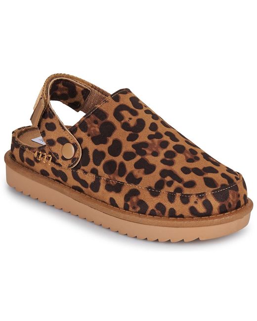 Moony Mood Brown Flip Flops Kayla