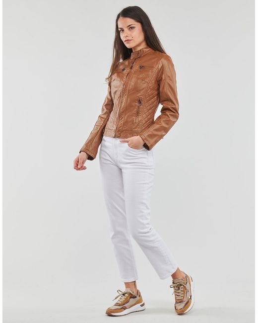 Moony Mood Multicolor Leather Jacket
