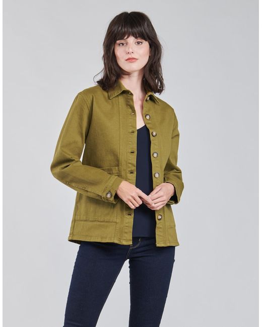 Betty London Green Ovest Denim Jacket
