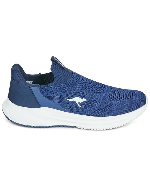 Kangaroos Blue Slip-ons (shoes) K-rdm Rouny for men