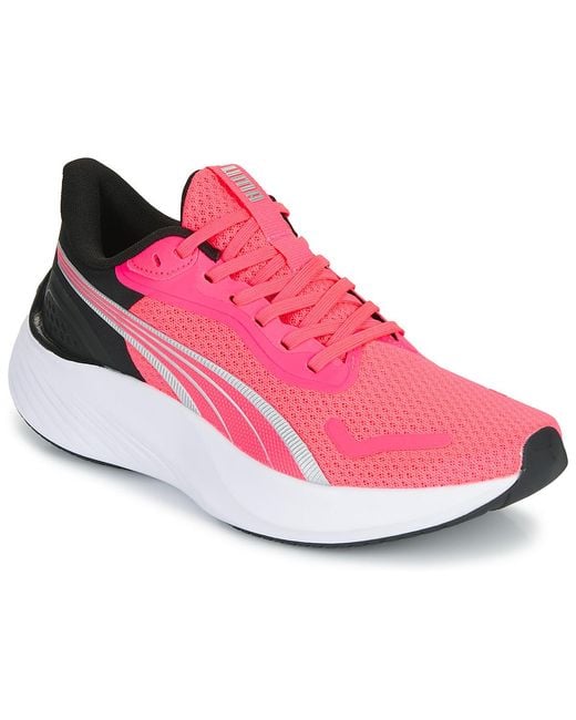 PUMA Pink Running Trainers Pounce Lite