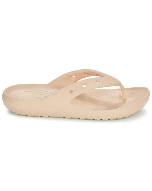 CROCSTM Natural Flip Flops / Sandals (shoes) Classic Flip V2