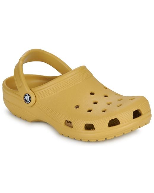 CROCSTM Yellow Clogs (shoes) Classic for men